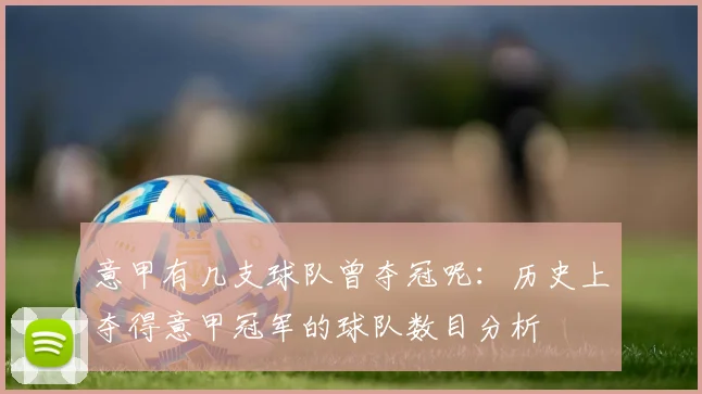 意甲有几支球队曾夺冠呢：历史上夺得意甲冠军的球队数目分析